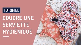 Coudre ses serviettes hygiéniques lavables  Tutoriel couture 🌱🌍 [upl. by Beberg324]