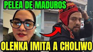 OLENKA IMITA A IWO🤣PELEA DE MADUROS😲CHOLIWO TIMBEADO🔥🔥 [upl. by Fancy]