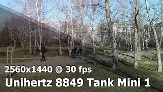 Unihertz 8849 Tank Mini 1  2K 1440p 30 fps camera video sample [upl. by Esiuqcaj]