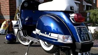 LML Star 125 Special deluxe Vespa PX successor  Traditional Scooter [upl. by Atnoled964]