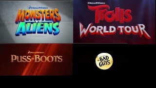 all DreamWorks animation trailer logos 19982023 [upl. by Ottillia821]