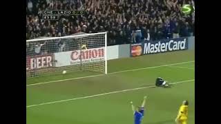 Gus Poyet Goal  Chelsea vs Lazio [upl. by Burg]