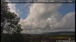 3 July 2024  Lochgelly WeatherCam Timelapse [upl. by Andi]