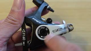 TRP Spyre flat mount disc brake weight specs and first look [upl. by Gnouhc]