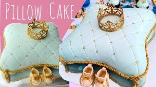 Royal Plush Pillow Cake  Marishas Couture Cakes [upl. by Anelac]