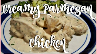 How to Make Creamy Parmesan Chicken on the Stovetop  Using Campbells Skillet Sauces ✔️️ [upl. by Rehpotsirhc]