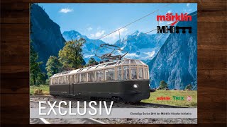 Märklin Exclusiv 2014 – Modellbahn Modelleisenbahn Katalog H0 [upl. by Rein]