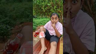 BLOOD PRANK on my sister🩸😫TomampJerry 😱DiyaIshwarya shorts viralvideo [upl. by Ahsiakal]