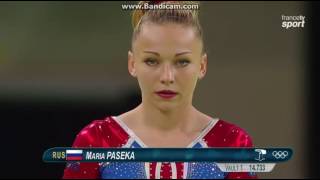 Maria Paseka RUS Qual VT Olympics Rio 2016 [upl. by Maritsa]