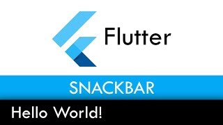 Flutter Snackbar  Flutter Tutorial for Beginners  Flutter Basics [upl. by Adniuqal]