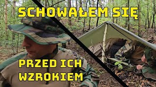 Jak zniknąć w lesie 🌲  Stealth camping  bushcraft i survival [upl. by Nellek]