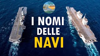 I nomi delle navi della Marina Militare Italiana [upl. by Enaasiali]