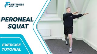 Exercise Tutorial Peroneal Squat [upl. by Mord]