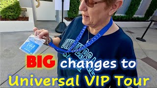 BIG Changes to Universal VIP Tour [upl. by Derr]