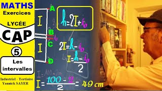 Les intervalles formule et calcul numérique  Maths CAP seconde  5 [upl. by Aisa203]