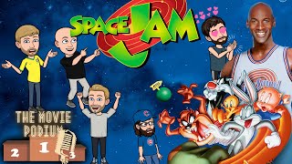 Michael Jordan crushes it in Space Jam 1996  Movie Review Podcast [upl. by Aicenat301]