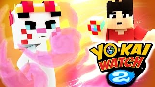 Minecraft YoKai Watch 2 ► KOMASHURA FIGHT 3 Minecraft Yokai Watch Roleplay [upl. by Aneerehs764]