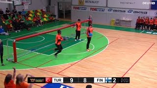 Avrupa Goalball TürkiyeFinlandiya Final Maçı 1 Devre [upl. by Netniuq]