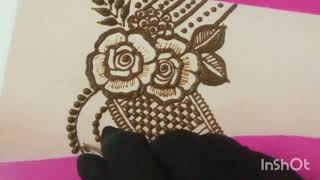 Hanna Mehndi Design Video ll Behtreen Designs For Arms mehndi beautiful [upl. by Alecram]