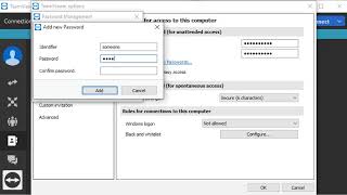 Assigning a fixed password in TeamViewer [upl. by Siahc]