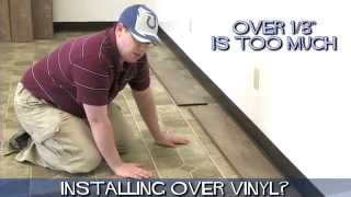 Drop amp Lock Tips amp Problems Fixed featuring a Landmark Laminate Floor [upl. by Eniamor]