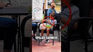 The waiter surprises the child with a toy truck at the bar respect kindness [upl. by Allenotna]