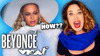 Vocal coach STUNNED by BEYONCÉ AT VMA 2016 [upl. by Yenolem707]