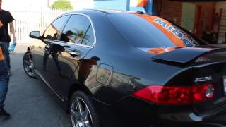 Windowtintzcom  Acura TSX Window Tint  Inglewood CA [upl. by Anees]