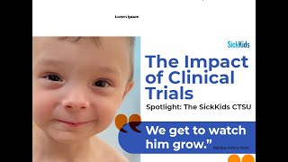 The Impact of Clinical Trials at SickKids [upl. by Lorelei351]