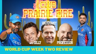 Gilly and Vaughanyreact to big Australia and England World Cup defeats [upl. by Annavahs]