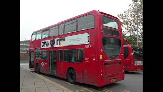 Enviro 400 ExKent Thameside 6470 Arriva London T300 KX61LDV Route 121 at Turnpike Lane Bus Station [upl. by Ennairda]