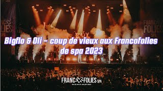 Bigflo amp Oli  Coup de Vieux Aux Francofolies de Spa 2023 [upl. by Yellac453]