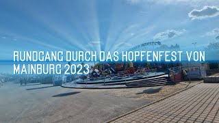 Hopfenfest Mainburg Rundgang 2023 [upl. by Anatollo]