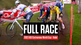 FULL RACE 2023 UCI Cyclocross World Cup  Hulst [upl. by Alyahsat338]