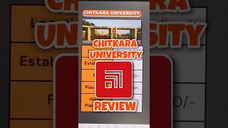 Chitkara University Review  chitkara university chandigarh review  chitkarauniversity [upl. by Bodkin]