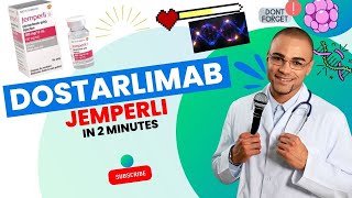 Dostarlimab  Jemperli  All You Need to Know in 2 Minutes [upl. by Mihar]