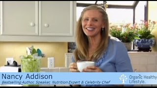 Culinary Vegetarian Chef  Nancy Addison Makes Cucumber Soup [upl. by Lantha]