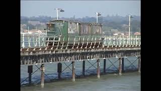 Seagulls and Hythe Pier Railway 12th October 2010 [upl. by Rockwell923]