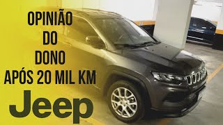 Opinião do dono  Jeep Compass 2023 T270  Após 20 mil km [upl. by Singleton]