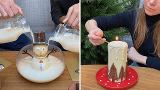 CEST NOËL  🎄🎅 4 vidéos pour faire le plein didées de desserts pour les fêtes de fin dannée [upl. by Marella760]