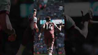 Pitchside views of Mohammed Kudus unbelievable goal v Manchester City shorts westham football [upl. by Meryl]