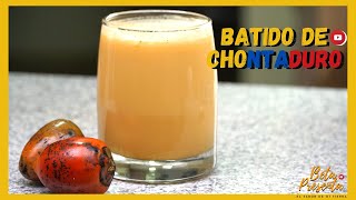 Como HACER jugo de CHONTADURO😈JUGO de CHONTADURO Colombiano [upl. by Ynohtnael]