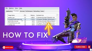 How To Fix Valorant UnrealCEFsubprocessexe 100 Working [upl. by Davis]