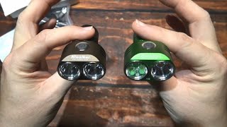 NiWalker MiniMax ETmini v1 amp v2 Flashlight Kit Reviews [upl. by Inajar]