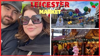 LEICESTER Christmas Market 2024  There Was A Sky Ride [upl. by Sheley757]