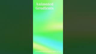 Looped Animated Gradients  Pastel colors video backgrounds set  CreativeMarket product OVERVIEW [upl. by Atnuahs886]