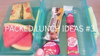 PACKED LUNCH IDEAS 3 [upl. by Charmian40]