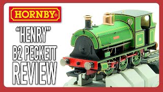 Hornby B2 Peckett quotHenryquot Review  NEW Lined Green Livery [upl. by Mindi]