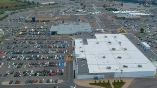 New department store in a mall  Carrefour Angrignon  drone video [upl. by Roxy150]