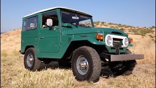 The Finest Original FJ40 Toyota Landcruiser Known To Man [upl. by Llacam660]